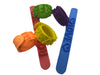 Fancy looking Silicone Wrist Strap Blister Package 50 x 1 pc Set