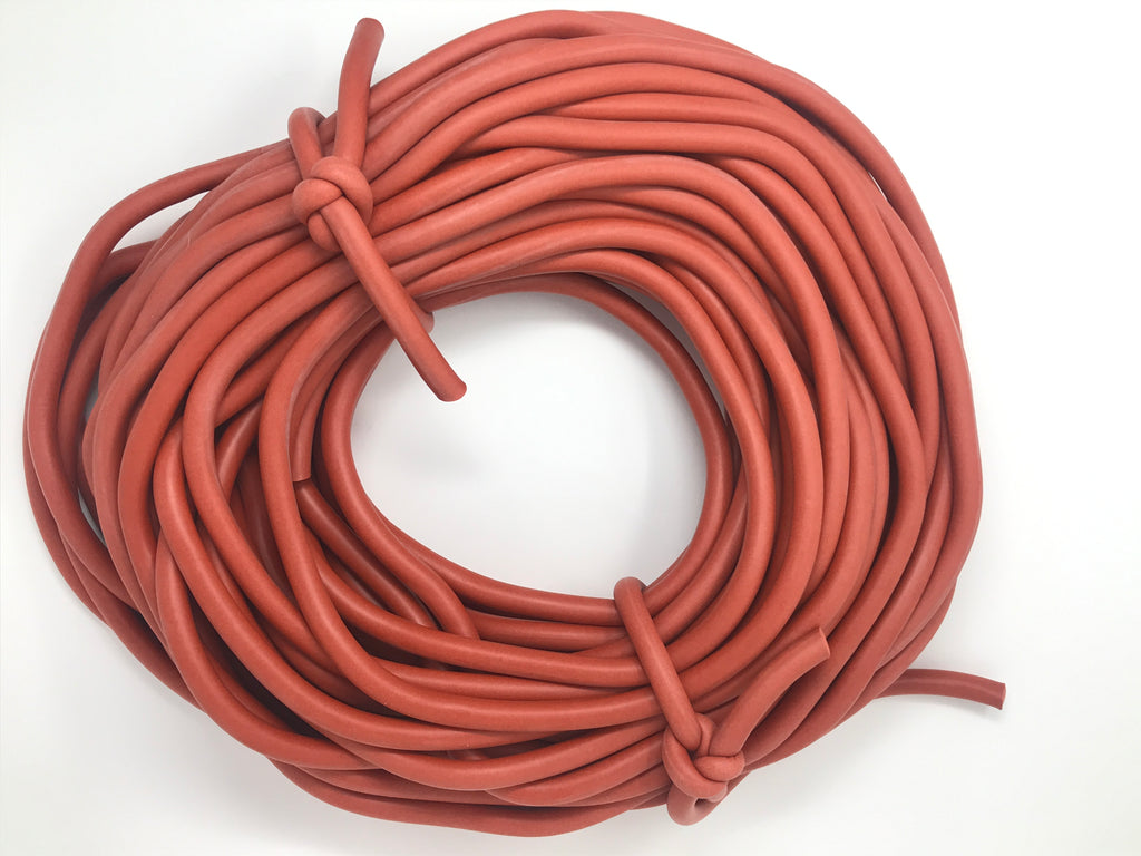 3/8" Diameter Stock Closed Cell Sponge Silicone Round Cord 100 Feet