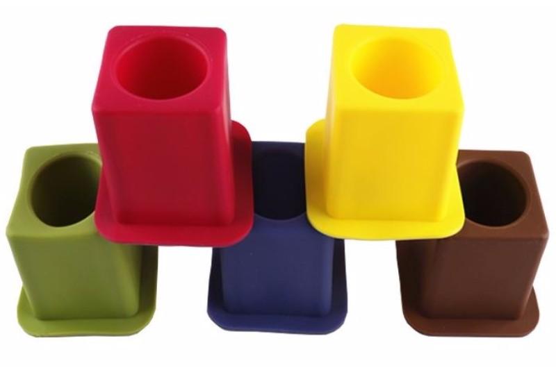 Reusable Silicone Wine Shot Ice Mold Blister Package - 25 Pcs