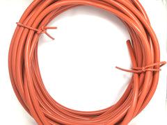 1" Diameter Stock Silicone Rubber Round Cord 100 Feet - 70 Durometer - Red