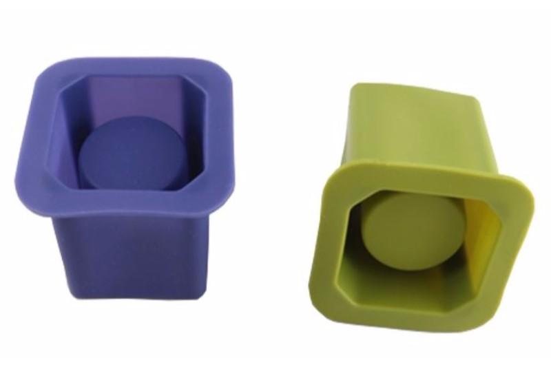 Reusable Silicone Wine Shot Ice Mold Blister Package - 25 Pcs