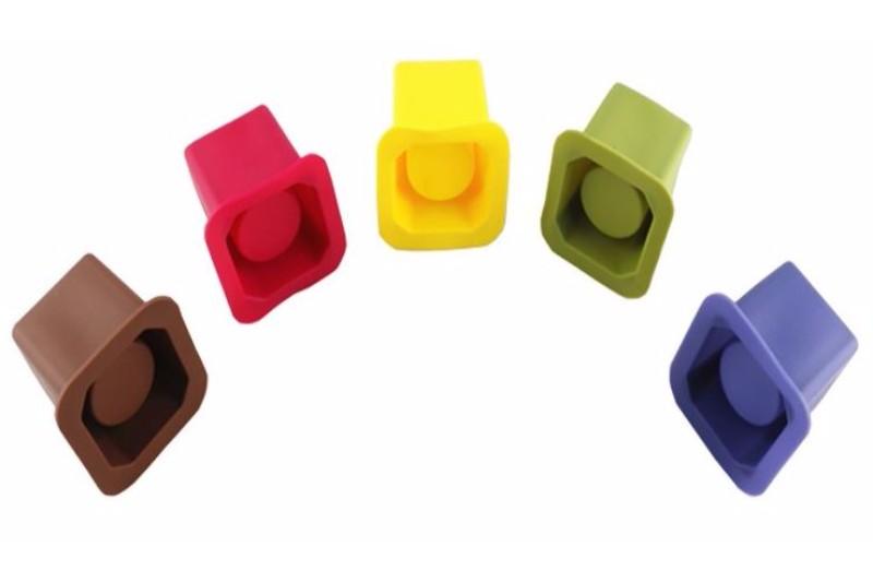 Reusable Silicone Wine Shot Ice Mold Blister Package - 25 Pcs