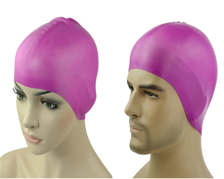 Flexible & Durable Waterproof Silicone Swimming Cap - 10 x 2 Piece Set