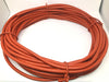 1/2" Diameter Stock Silicone Rubber Round Cord 100 Feet - 70 Durometer - Red