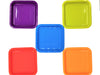 Reusable Silicone Square Dish 6 Inch 10 x 2 pcs Set