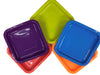 Reusable Silicone Square Dish 6 Inch 10 x 2 pcs Set