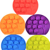 Silicone Baby Elephant Shape Ice Tray -25 pcs