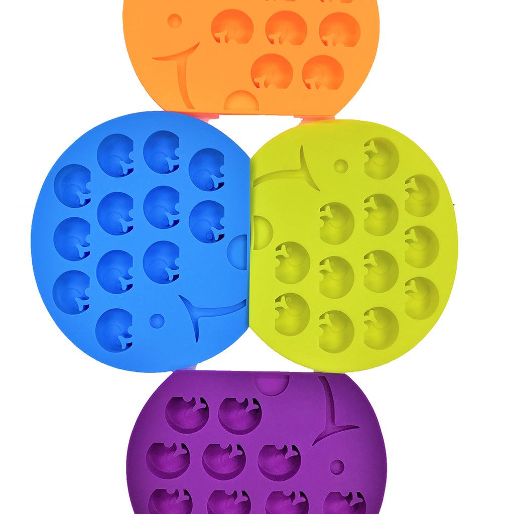 Silicone Baby Elephant Shape Ice Tray -25 pcs