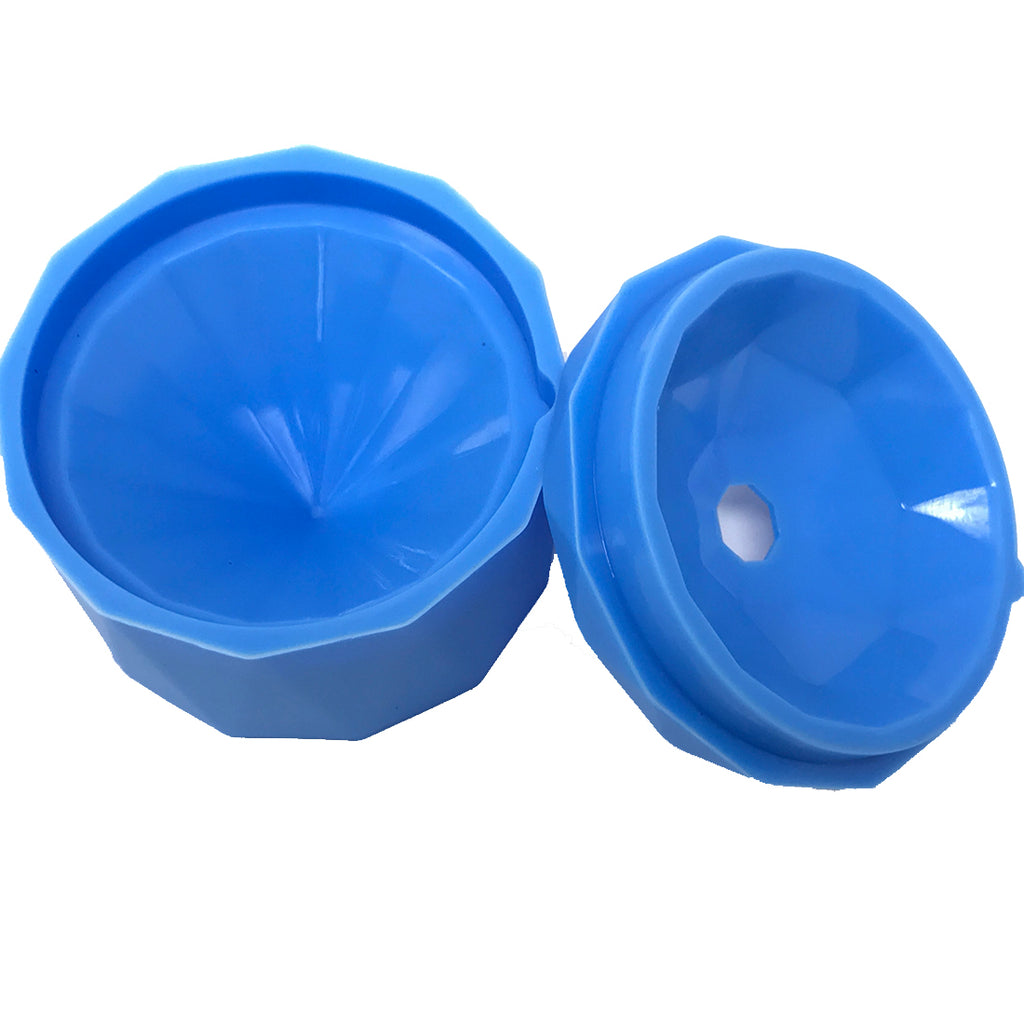 Reusable Diamond Shape Silicone Ice Mold 25 Pcs
