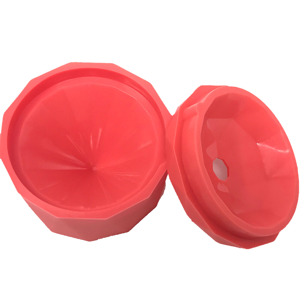 Reusable Diamond Shape Silicone Ice Mold 25 Pcs