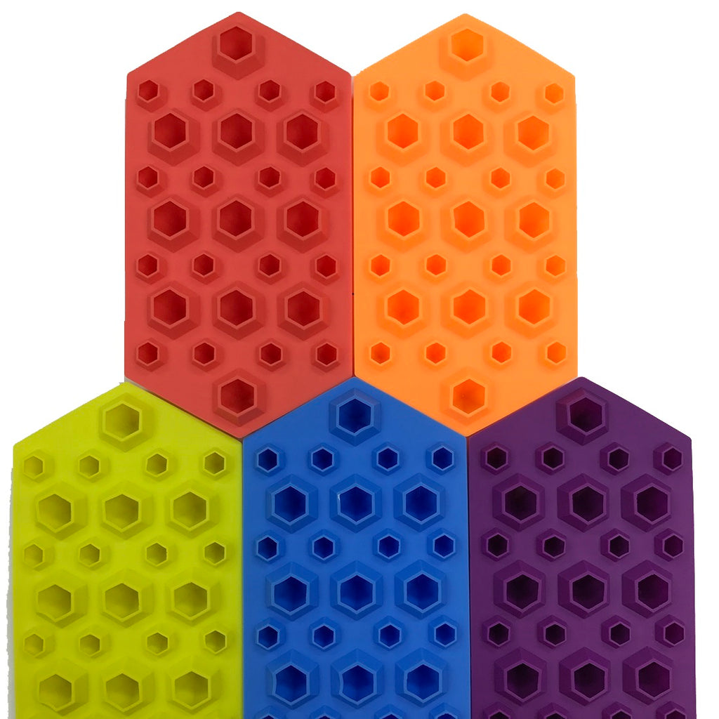 Silicone Ice Mold Tray for Diamond Shape Ice Cube - 10 x 2 pcs Set