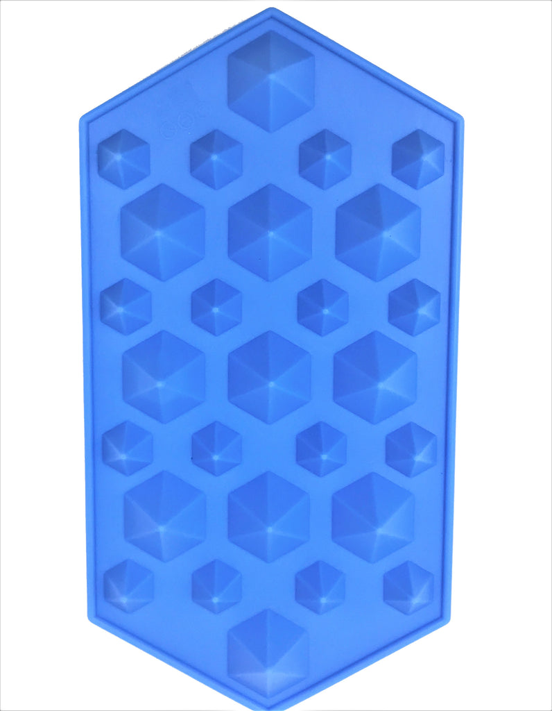 Silicone Ice Mold Tray for Diamond Shape Ice Cube - 10 x 2 pcs Set