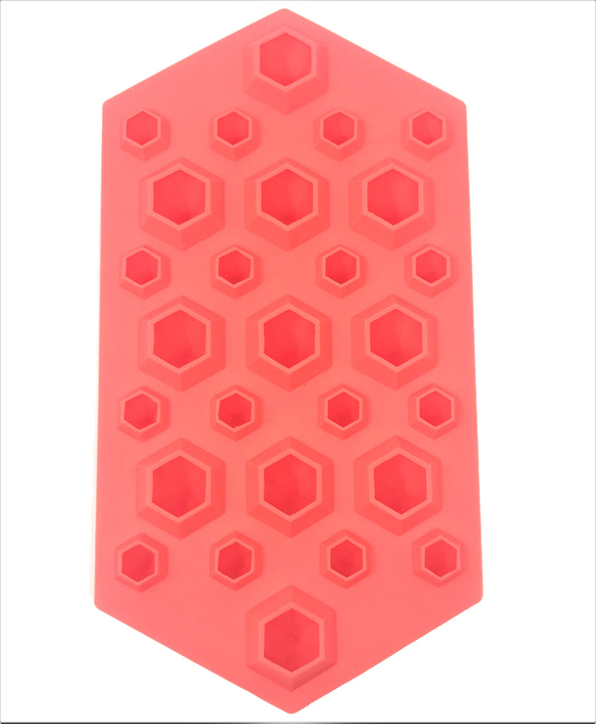 Silicone Ice Mold Tray for Diamond Shape Ice Cube - 10 x 2 pcs Set
