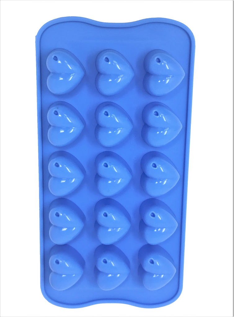 Silicone Heart Shape Chocolate , Candy Mold -25 Pcs