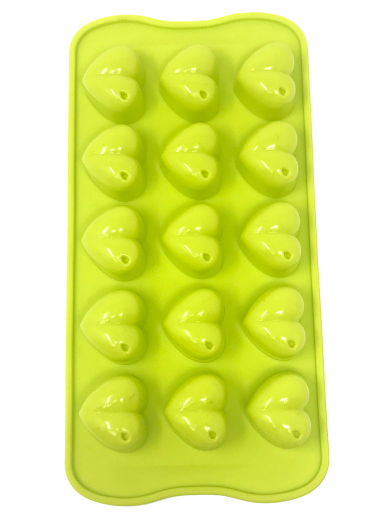 Silicone Heart Shape Chocolate , Candy Mold -25 Pcs