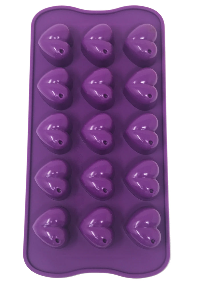 1pc Heart Silicone Molds for Baking - Chocolate Molds Silicone