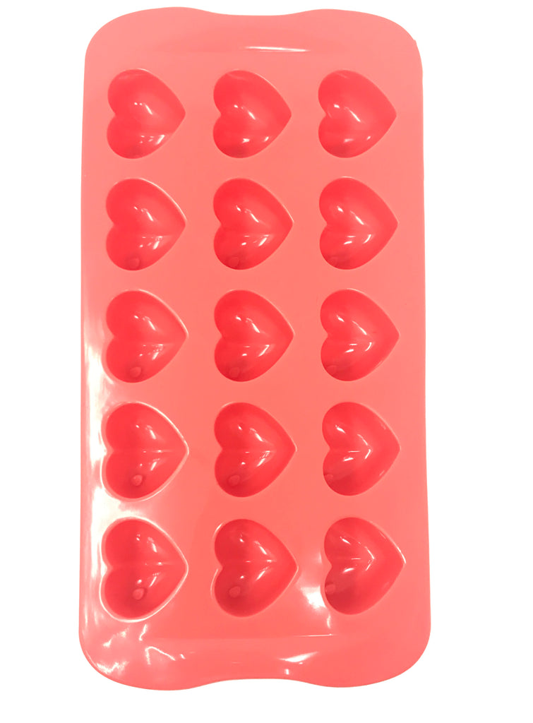 Silicone Heart Shape Chocolate , Candy Mold -25 Pcs