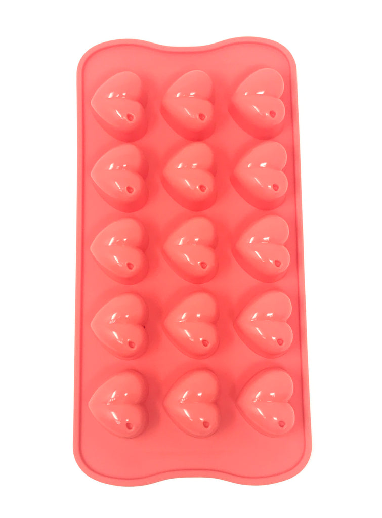 Silicone Heart Shape Chocolate , Candy Mold -25 Pcs