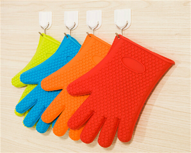 Heat Resistant Silicone Gloves - 25 pcs