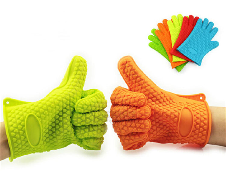 Heat Resistant Silicone Gloves - 25 pcs