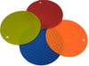 Silicone Round Knit Cup Hot Pad 6 x 4 Pcs Set