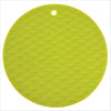 Silicone Round Knit Cup Hot Pad 6 x 4 Pcs Set