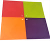 Silicone Square Mat, Pot Holder, Trivet, Jar Opener, Non Slip Heat Reistant Hot Pad - 6 x 4 pcs set