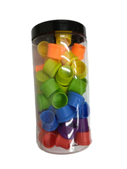 Reusable Silicone Wine Bottle Cap 56 Pcs Jar