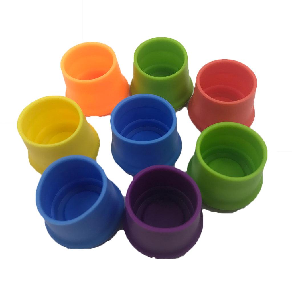 Reusable Silicone Wine Bottle Cap 2 pcs each - 40 Pcs