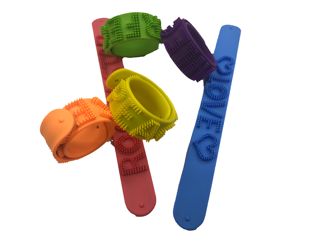 Fancy looking Silicone Wrist Strap 54 Pcs Jar
