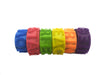 Fancy looking Silicone Wrist Strap Blister Package 50 x 1 pc Set