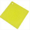 Silicone Square Mat, Pot Holder, Trivet, Jar Opener, Non Slip Heat Reistant Hot Pad - 6 x  4 pcs set